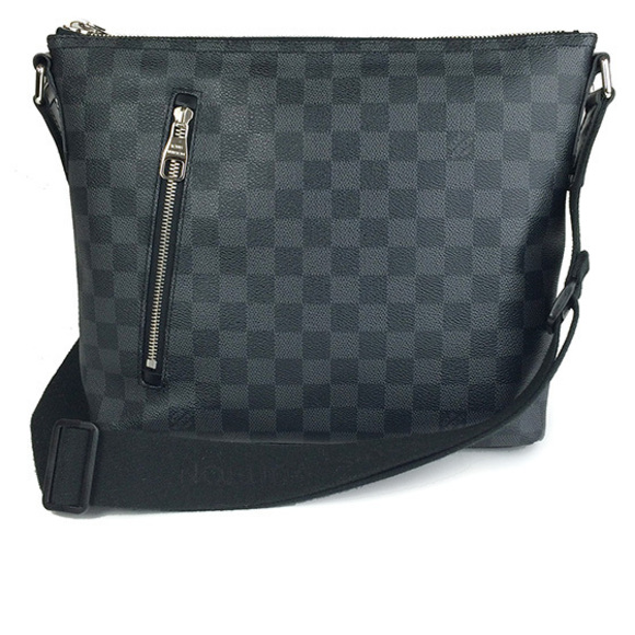 Louis Vuitton Damier Graphite Mick PM Diagonal Shoulder Bag - Picture 1 of 9